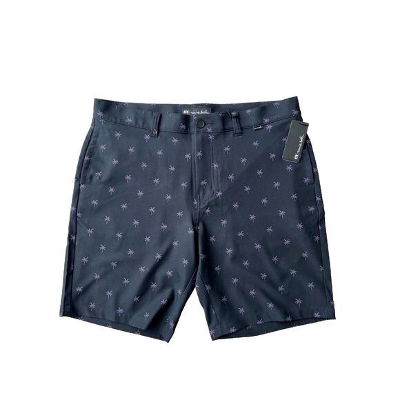 Travis Mathew Good Instincts 2.0 Palm Print Hybrid Shorts ( 36 ) - Picture 3 of 5
